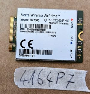 EM7305 3G 4G modul LTEHSPA+ GPS 100Mbps za DELL DW5809e Venue 11 Pro WAN kartico - rabljeno