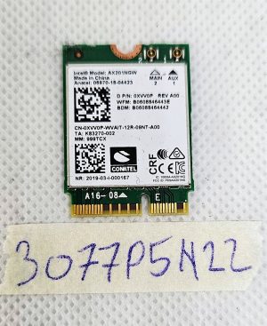 Izboljšajte povezljivost! Združljivo s CN-0XVV0P Brezžična kartica Dell za prenosnik INSPIRON 5502. - rabljeno