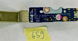 ZA HP ZBOOK 15 majhna plošča z vgrajeno USB vmesniško ploščo LS-9243P - rabljeno