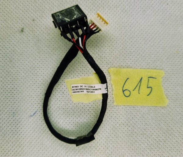 ZA Lenovo ThinkPad T460 T460S AC DC vtičnica napajalni kabel z žico DC30100QG00 ZDA - rabljeno