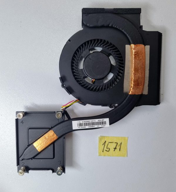 ZA Lenovo Thinkpad L440 L540 Hladilnik ventilatorja, bakrena cev 04X4309 - rabljeno - Image 2