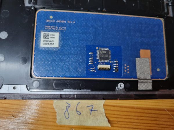 FUJITSU LifeBook U745 pokrov tipkovnice s touchpadom - rabljeno - Image 3