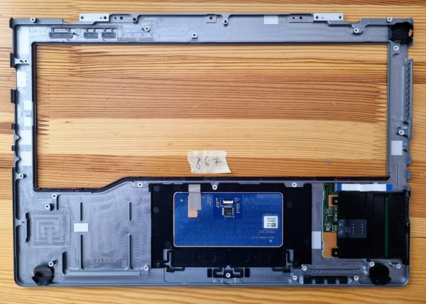 FUJITSU LifeBook U745 pokrov tipkovnice s touchpadom - rabljeno - Image 2