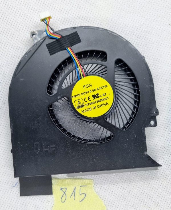 Za DELL Latitude E5570 CN-0H9M9M DC28000GMF0 ventilator hladilnika - rabljeno