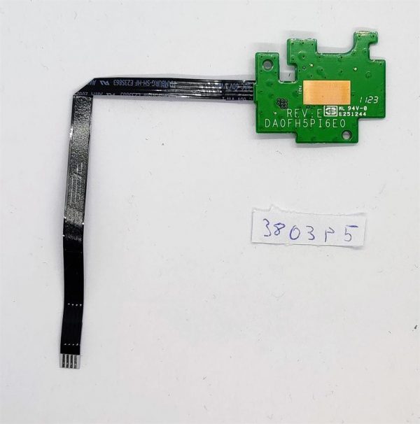 Fujitsu LifeBook A512 AH512 A531 AH531 plošča za gumb za vklop + kabel DA0FH5PI6E0 - Originalni deli za prenosnike - rabljeno - Image 2