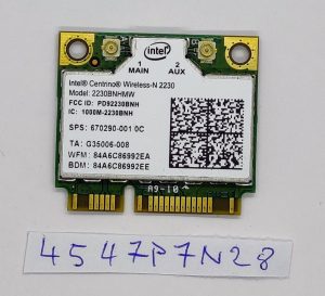 Zamenjava delovnih delov za prenosnik Fujitsu LifeBook AH552 2230bnhmw brezžična N kartica - rabljeno