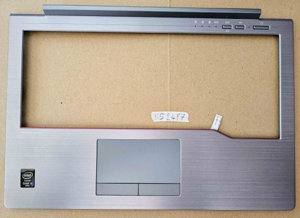 Fujitsu LifeBook U745 pokrov za tipkovnico s palmrestom z touchpadom in gumbi - rabljeno