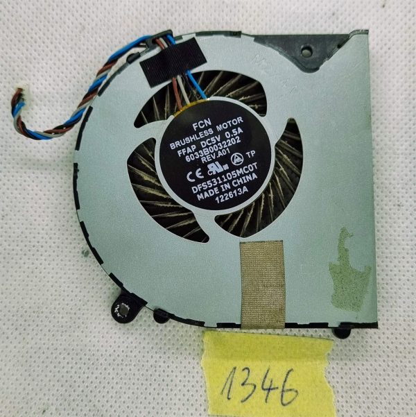Fujitsu Lifebook A514 ventilator za hlajenje procesorja 6033B0032202 - rabljeno