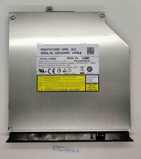 Fujitsu Lifebook AH531 DVD zapisovalnik BLU-RAY ROM - CP557635-01 - rabljeno