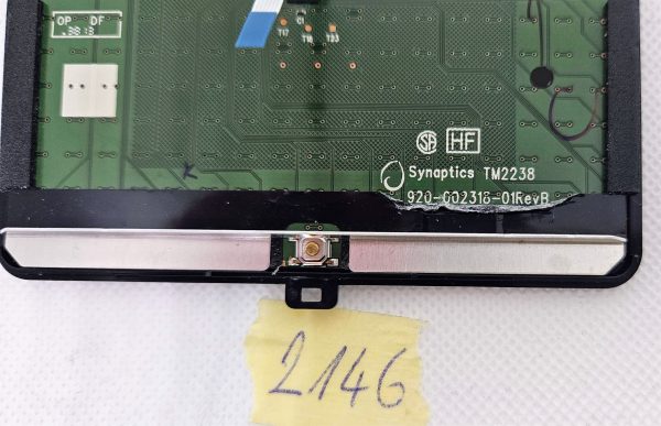 Fujitsu Lifebook U772 Touchpad Synaptics TM2238 - Rezervni del za natančno navigacijo - rabljeno - Image 3