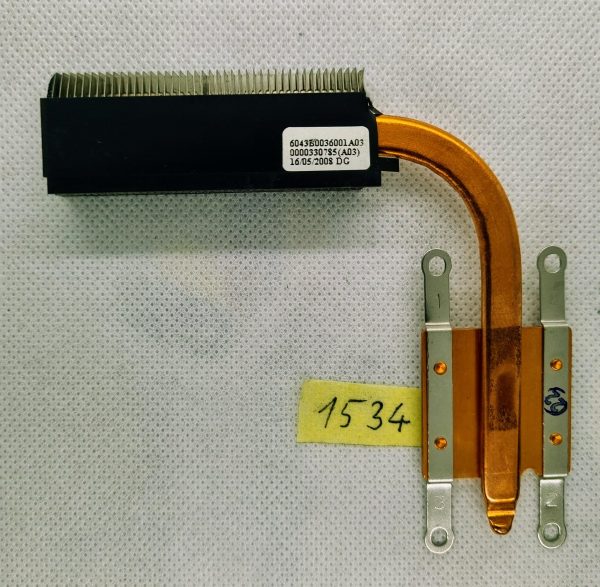 Fujitsu Siemens 6043B0036001A03 Esprimo prenosni računalnik V5515 V5535 hladilnik procesorja - rabljeno - Image 2