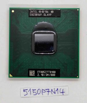 Fujitsu Siemens Esprimo Mobile D9500 2.10GHz 800MHz 3MB PGA478 Intel Core 2 Duo T8100 procesor – Originalna zamenjava - rabljeno