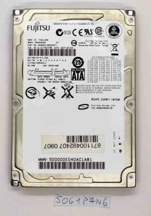 Fujitsu Siemens Esprimo Mobile V5515 80GB trdi disk – Originalna zamenjava za prenosnik - rabljeno