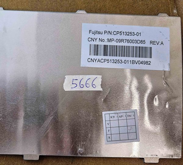Fujitsu Siemens Lifebook CP513253-01 tipke za tipkovnico – originalni deli za prenosnike - rabljeno - Image 2