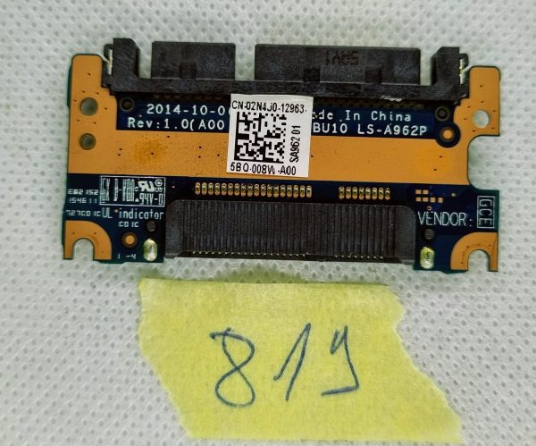 PRAVO DELL LATITUDE E7450 SATA TRDI DISK POVEZOVALNA DESKA 2N4J0 02N4J0 - rabljeno