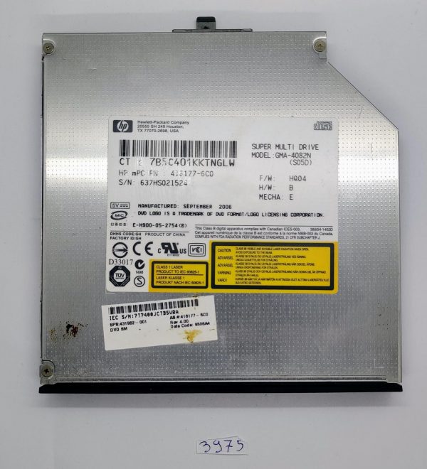 Prvovrsten Hitachi LG H.L - GMA-4082N Super Multi DVD±RW DVD-RAM IDE pogon - rabljeno