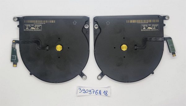 Pravi Apple MacBook Pro A1398 15" 2013 2014 2015 Komplet ventilatorjev 610-0191-B 610-0191-B - rabljeno - Image 2