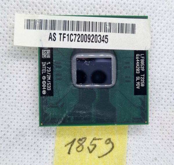 Pristna CPU LF80539 T2300E Intel 1.662M 667 SL9DV za Sony PCG-7N1M - Povečajte zmogljivost! - rabljeno
