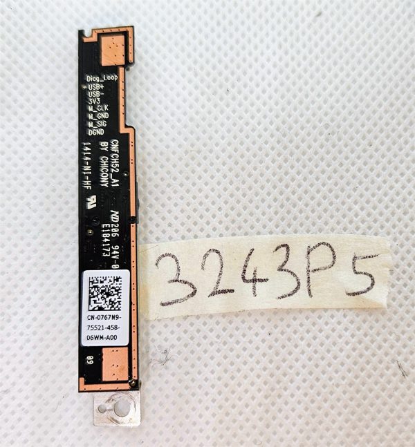 Prvovrstna DELL LATITUDE E5540 E5440 E6440 E6540 prenosna računalniška kamera 0767N9 - Visokokakovostni nadomestni del - rabljeno
