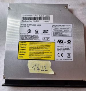 Pravi DVD zapisovalnik DS-8A3S prihaja iz MSI CX600. - rabljeno