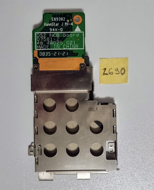 Prvotni Dell Inspiron 1525 PP29L PCMCIA kartični bralnik 48.4W025.021 delov za prenosnike - rabljeno