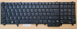 Prvovrsten. Tipkovnica Dell LATITUDE E5520 E5530 E6520 M6600 05t7vt | Rezervni deli za prenosne računalnike | Hitra dostava - rabljeno