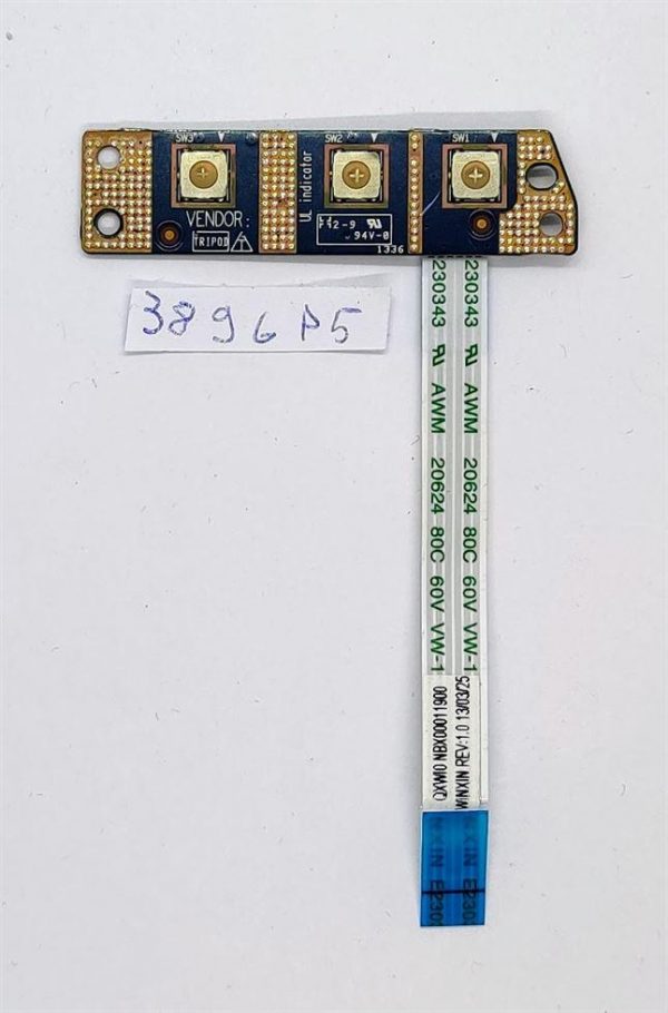 Pristno Dell LS-790AP plošča z medijskimi gumbi s kablom za Latitude E5530 - rabljeno