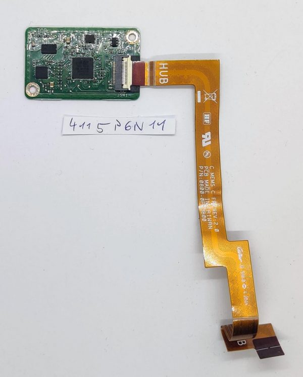 Pristen kabel za ploščo gumba za vklop Dell Latitude 12 Rugged Extreme 7204 0801-4KB2E00 - rabljeno - Image 2