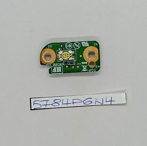 Pristno Dell Latitude 12 7214 Rugged Laptop Tiskana vezja gumba za vklop – OEM - rabljeno