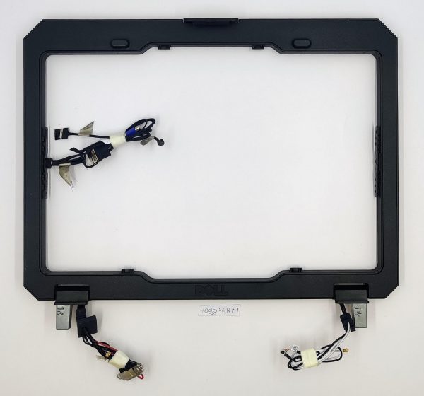 Pristna zasnova okvirja zaslona za Dell Latitude 12 Rugged Extreme 7204 z okvirjem in tečaji. - rabljeno