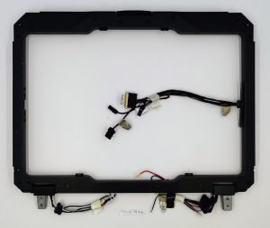 Pristni okvir zaslona Dell Latitude 12 Rugged Extreme 7204 z okvirjem in tečaji - rabljeno