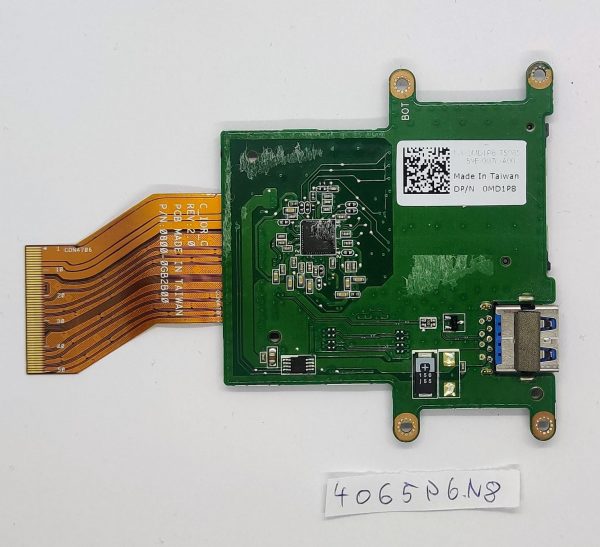 Pristna Dell Latitude 12 Rugged Extreme 7204 USB bralnik SD kartic s kablom MD1P8 0MD1P8 - rabljeno - Image 2