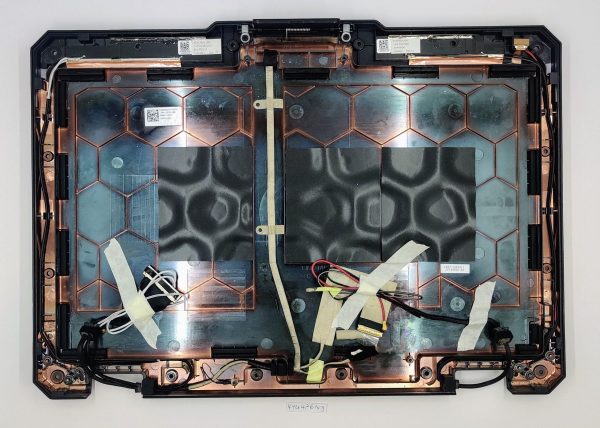 Pristna Dell Latitude 14 Rugged Extreme LCD zadnja zgornja pokrovna plošča. HUA01 XGCYY - rabljeno - Image 2