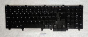 Pristna tipkovnica Dell Latitude E5530 švedska fine 05T7VT - rabljeno