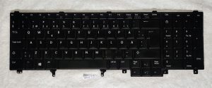Prvoten Dell Latitude E5530 švedska fina tipkovnica 05T7VT Delovni deli prenosnikov - rabljeno
