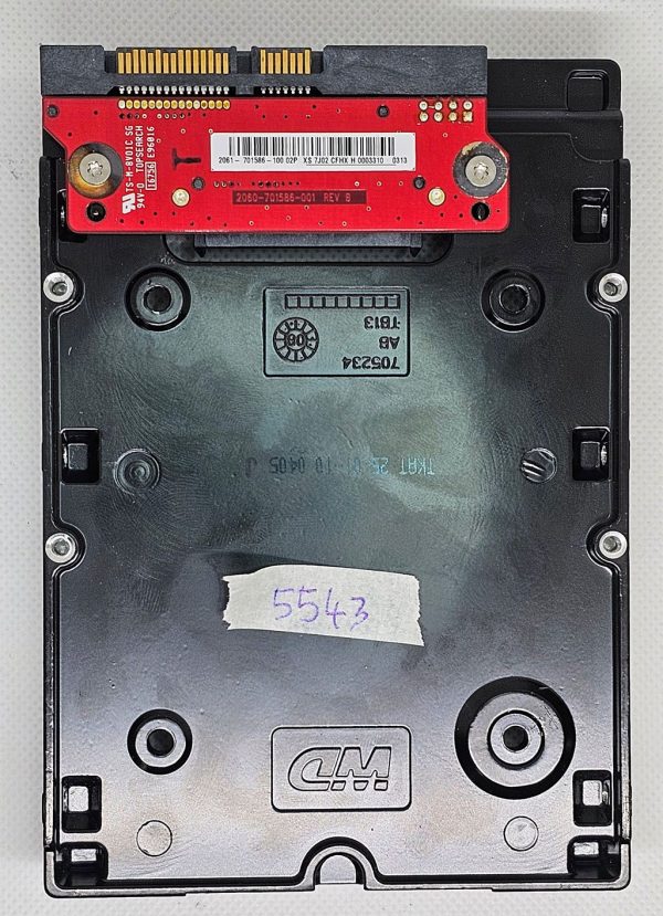 Pristna Dell Optiplex 980 HDD Nosilec trdega diska 3,5" 2,5" SATA 2060-701586-001 - rabljeno