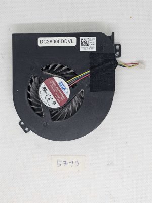 Pravi ventilator za prenosnik Dell Precision 4800 02K3K7 DC28000DDDL - Preizkušen in delujoč - rabljeno
