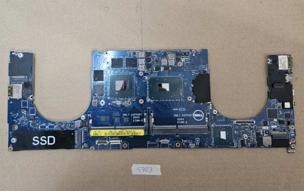 Pristno Dell Precision 5510 prenosni računalnik matična plošča I7 0WVDX2 - Preizkušena in delujoča - rabljeno