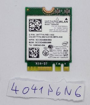 Pristna Dell XPS 12 9Q33 P205 Dvopasovna WIFI BT Brezžična Kartica CN-0KTTYN KTTYN - rabljeno