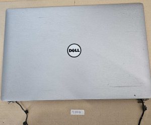 Pristen Dell XPS 15 9550 delujoč zaslon na dotik + zgornji pokrov prenosnika | OEM nadomestni pokrov | zgornji del - rabljeno