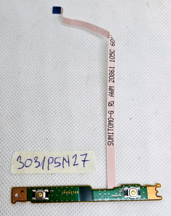 Prvovrstna Fujitsu LifeBook E546 plošča za gumb na touchpadu + kabel CP693705 | Delni deli za prenosnike - rabljeno
