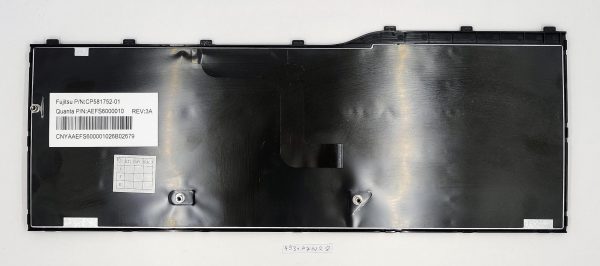 Izvirna tipkovnica Fujitsu Lifebook AH552, nordijska postavitev CP581752-01, računalniški deli. - rabljeno - Image 2