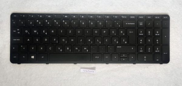 Prvotna tipkovnica HP 255 G3 - NSK-CN6SC 749658-BA1 PK1314D1A22 - Rezervni deli za prenosne računalnike - rabljeno