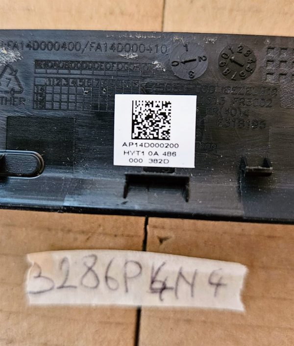 Pristna HP Compaq 15-H okvir za zaslon sprednji pokrov | FA14D000400-2 AP14D000210 - rabljeno - Image 3