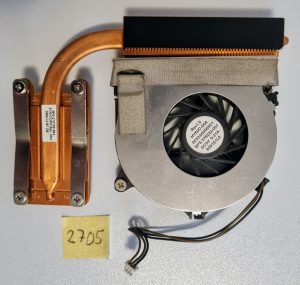 Pristen HP Compaq NX7300 NX7400 ventilator s hladilnikom 379799-001 378233-001 Deli za prenosnike - rabljeno