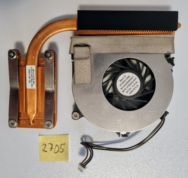 Pristen HP Compaq NX7300 NX7400 ventilator s hladilnikom 379799-001 378233-001 Deli za prenosnike - rabljeno
