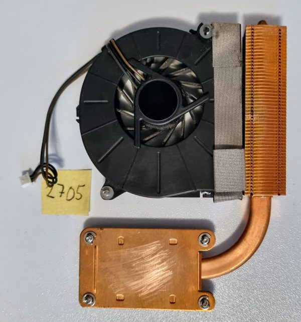 Pristen HP Compaq NX7300 NX7400 ventilator s hladilnikom 379799-001 378233-001 Deli za prenosnike - rabljeno - Image 2