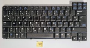 Pristno HP Compaq nx7300 prenosni računalnik tipkovnica 417525-BA1 Komplet za zamenjavo tipk - rabljeno