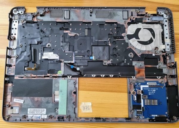 Pristna HP EliteBook 840 G1 serija podpora za dlan + senzor prstnih odtisov + tipkovnica 730964-001 - rabljeno - Image 2