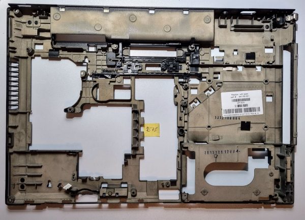 Pristen HP EliteBook 8570P Mat Črna Osnovna Ohišje 641182-001 - rabljeno - Image 2
